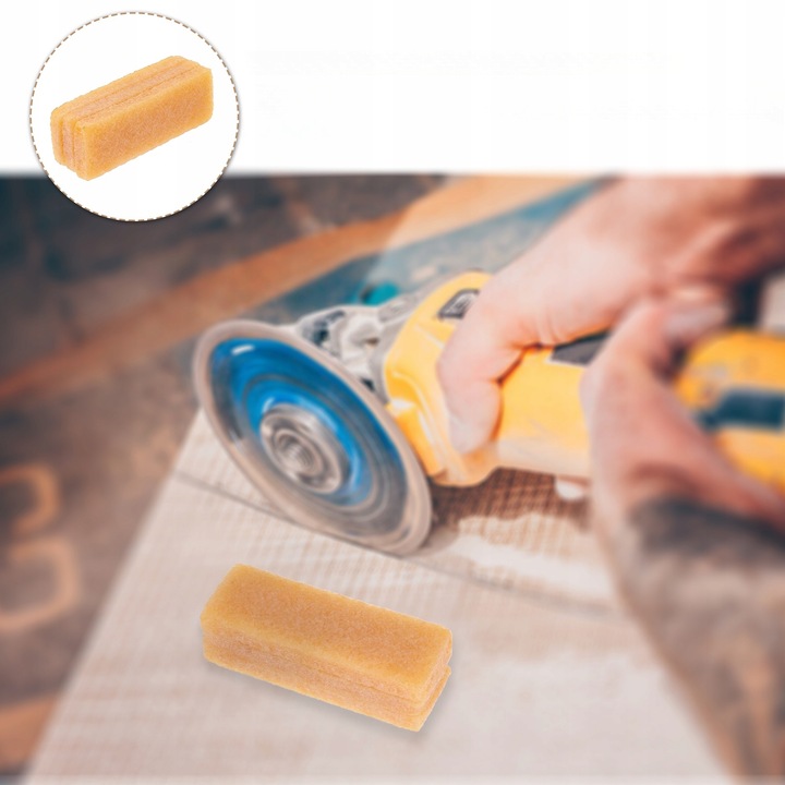 KLOCEK KOSTKA DO CZYSZCZENIA PASÓW ŚCIERNYCH TAŚM PAPIERU 100x40x40 mm