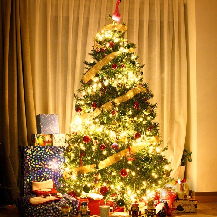 LAMPKI CHOINKOWE 500 LED BIAŁE CIEPŁE 35M PROGRAMATOR ŚWIATEŁKA ŁAŃCUCH