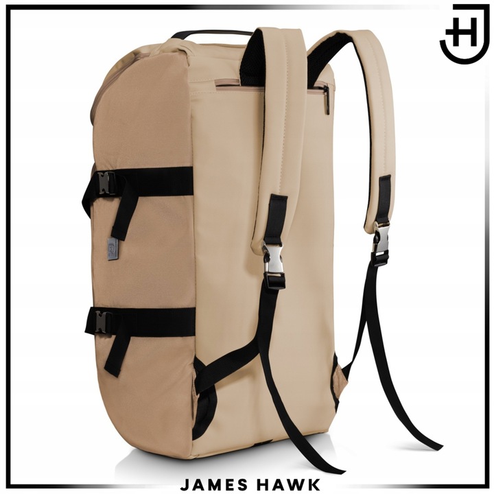 Torba sportowa podróżna damska Plecak 2w1 Treningowa wodoodporna James Hawk