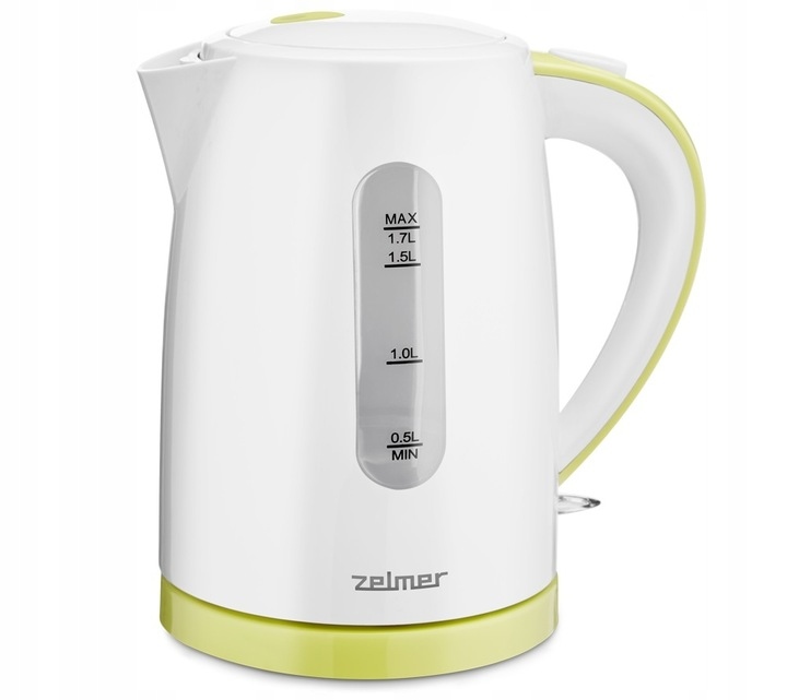 CZAJNIK ELEKTRYCZNY ZELMER ZCK7616L 2200W 1,7L BEZPRZEWODOWY STRIX LIME