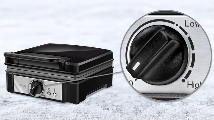 MOCNA GOFROWNICA DUŻA MOC MPM MGO-24 1400W CHRUPIĄCE GOFRY