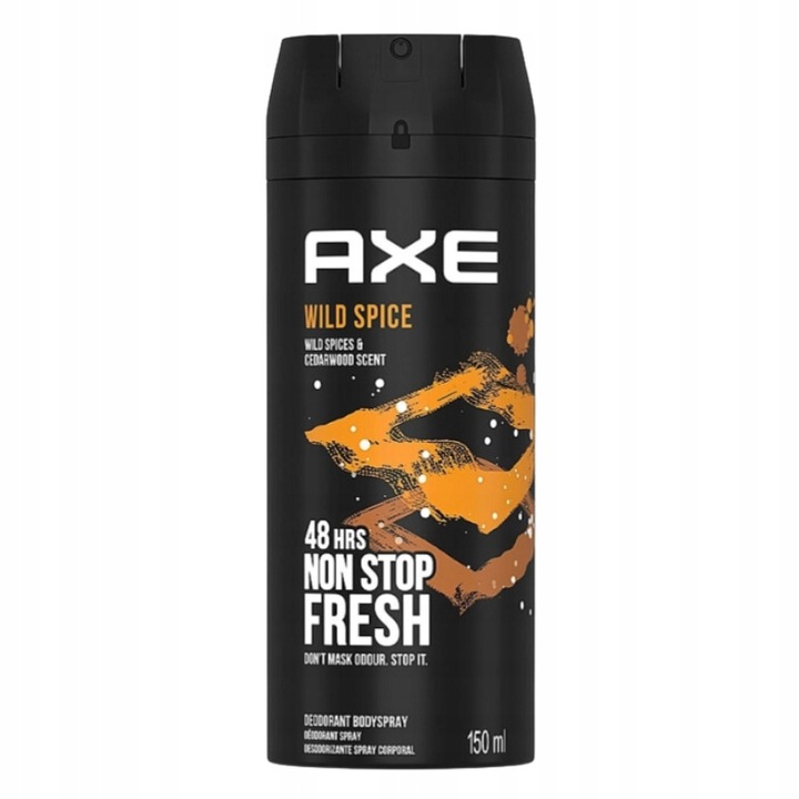 Axe Wild Spice Cedar wood dezodorant męski spray 150 ml