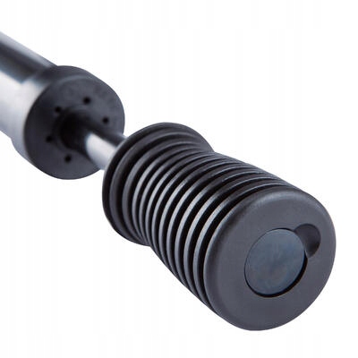 Pompka do sportów zespołowych Double action z manometrem i z wężykiem