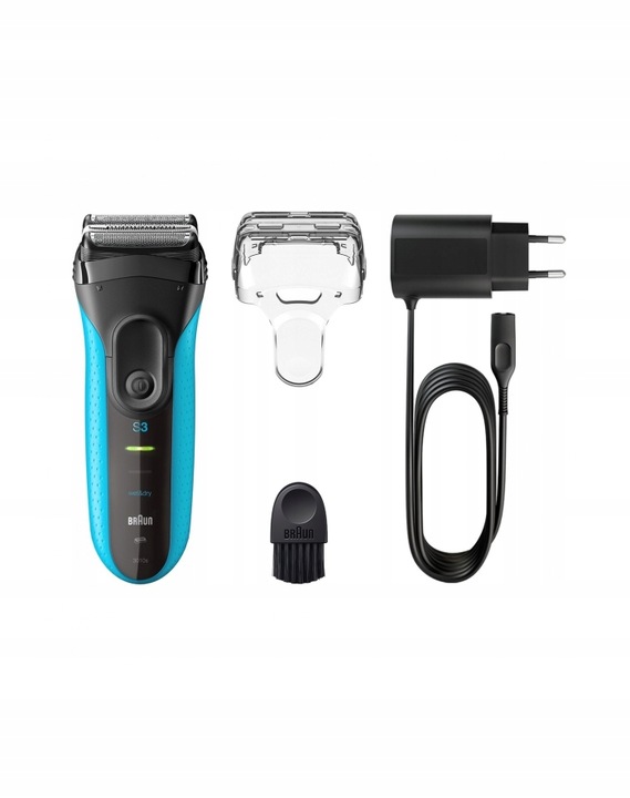 Golarka dla mężczyzn, Braun Series 3 3010s Wet&Dry Prezent na Walentynki