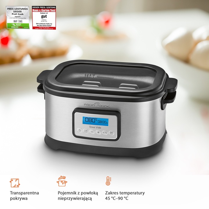 Urządzenie, cyrkulator do gotowania Sous-Vide ProfiCook PC-SV 1112