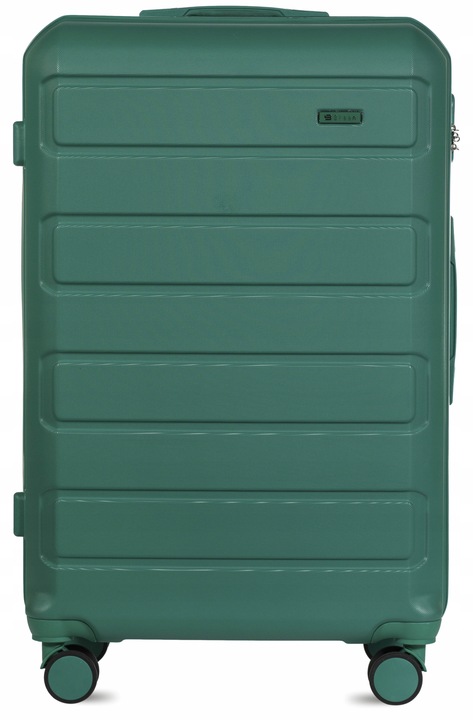 WALIZKA ABS BLOOM XL “ 24 ” ŚREDNIA MOCNA NA KÓŁKACH 7 KOLORÓW + ADRESOWNIK