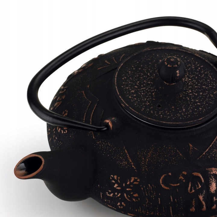 Emaliowany czajnik ŻELIWNY IMBRYK DO HERBATY CZAJNICZEK ZAPARZACZ Hanako