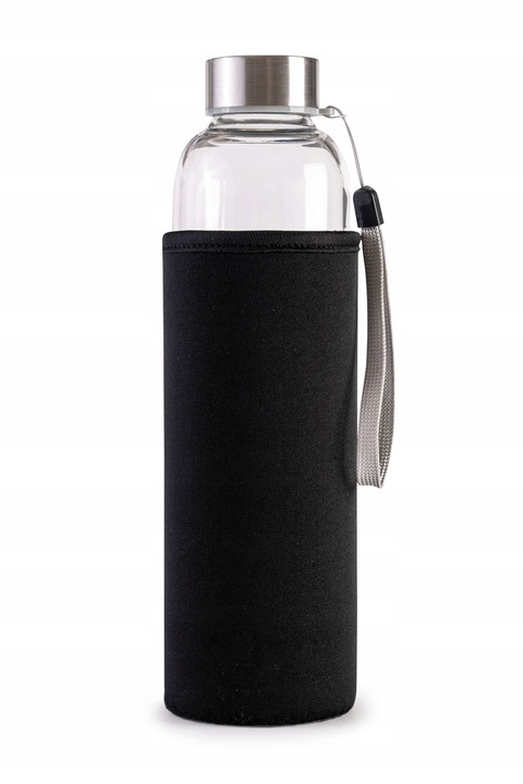 BUTELKA SZKLANA Z ZAPARZACZEM do herbaty 500 ml zaparzacz do pracy biura