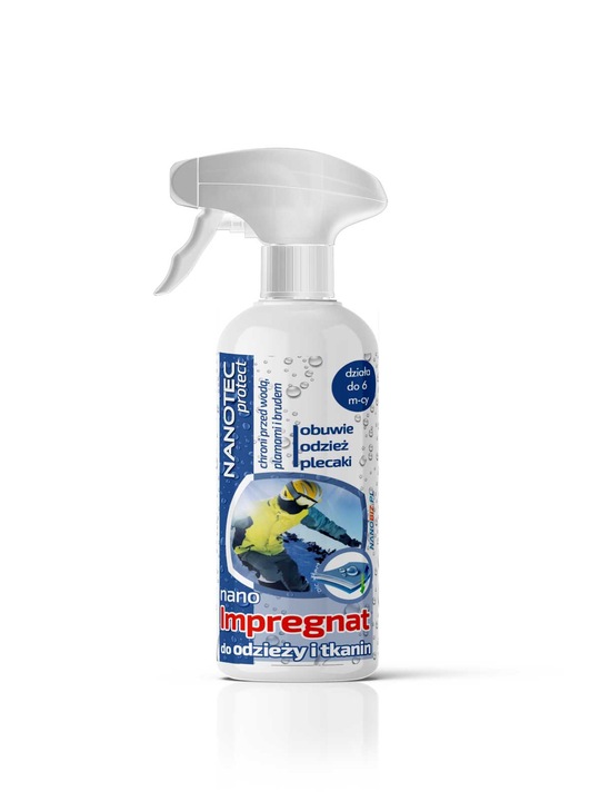 Ochronny impregnat do odzieży 500ml NanoTec