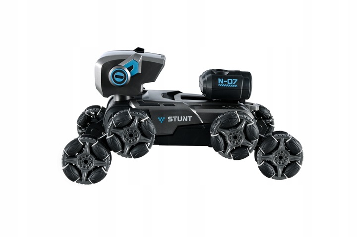 Zdalnie Sterowany Pies Robot 8 Kół Gesty Muzyka Para Wodna Obrót 360 LED