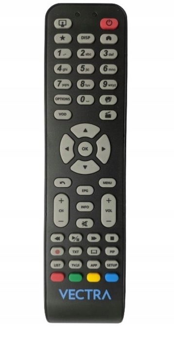 PILOT DEKODERA KABLÓWKI MULTIMEDIA / VECTRA/ INEA / ORYGINAŁ Z LOGO