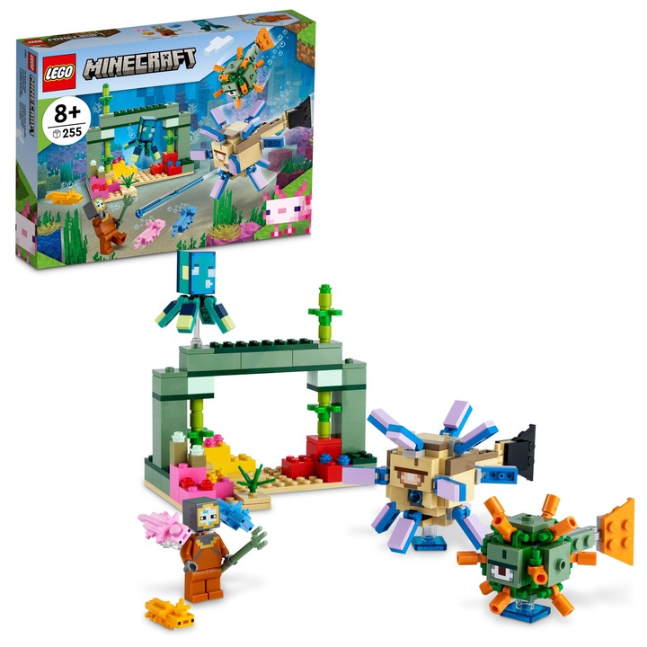 LEGO Minecraft 21180 Walka ze strażnikami