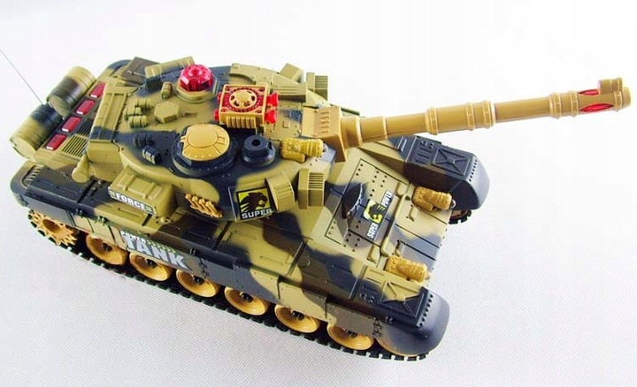 BITWA CZOŁGÓW ZDALNIE STEROWANE CZOŁGI WOJSKOWE W KOLORACH MORO 2.4GHz RC