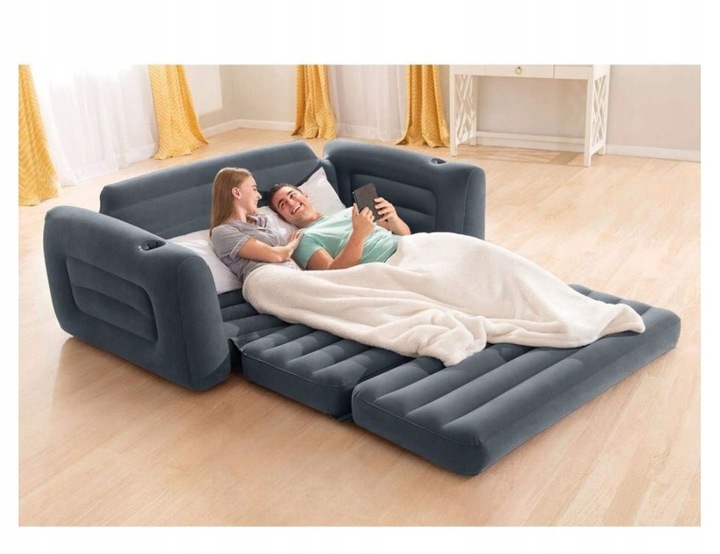 Intex DUUŻA sofa dmuchana 203x224x66 cm NEW 2025