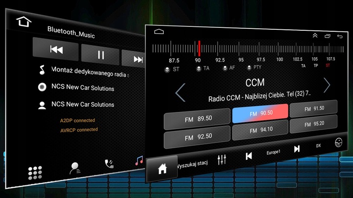 RADIO 7" DO FORD MONDEO FOCUS ANDROID CANBUS