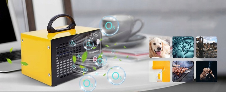 GENERATOR OZONU OZONATOR DO DOMU OCZYSZCZACZ DO POWIETRZA MOCNY 60 000 MG/H