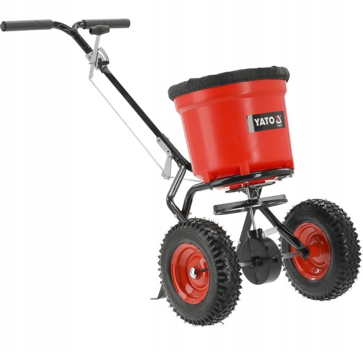 SIEWNIK/ROZRZUTNIK OGRODOWY DO NAWOZU, PIASKU, NASION, ROTACYJNY 25 KG 23 L
