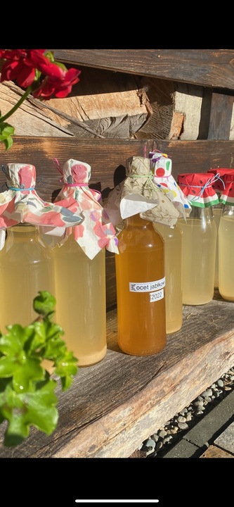 OCET JABŁKOWY NIEPASTERYZOWANY EKOLOGICZNY DOMOWY MATKA OCTOWA 500ml