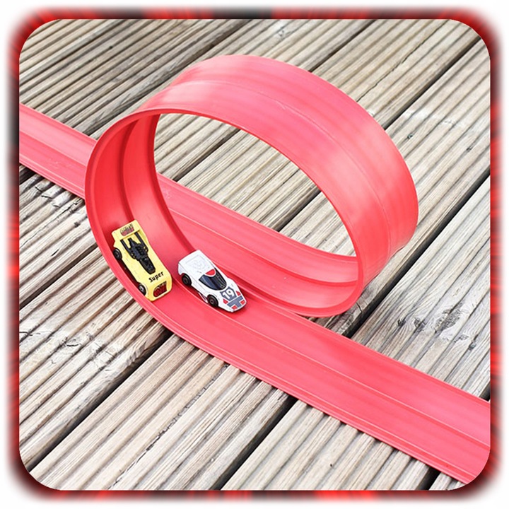 TOR WYŚCIGOWY DLA SAMOCHODZIKÓW do serii Turborace Tor Prędkości + 4 AUTKA