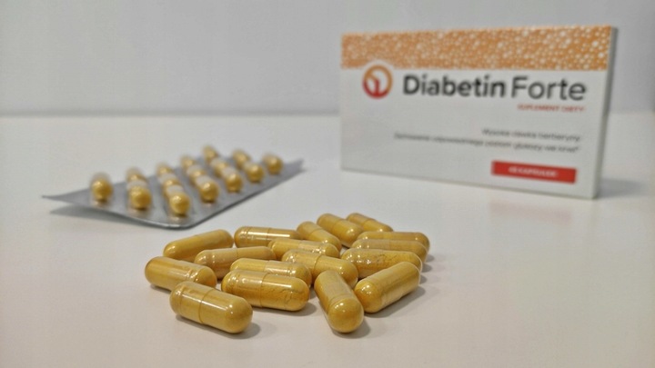 PROTON LABS Diabetin Forte - BERBERYNA RESWERATROL Gymnema