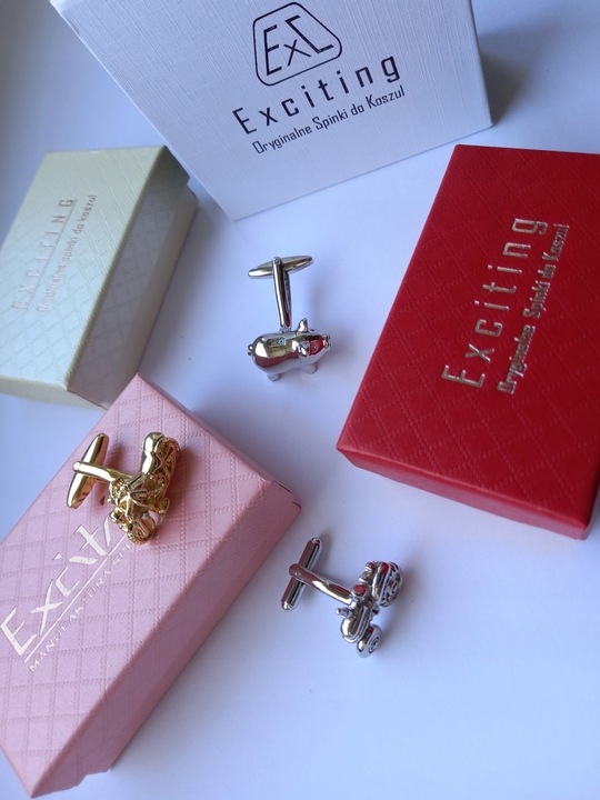 Spinki do mankietów koszuli srebrny Skorpion