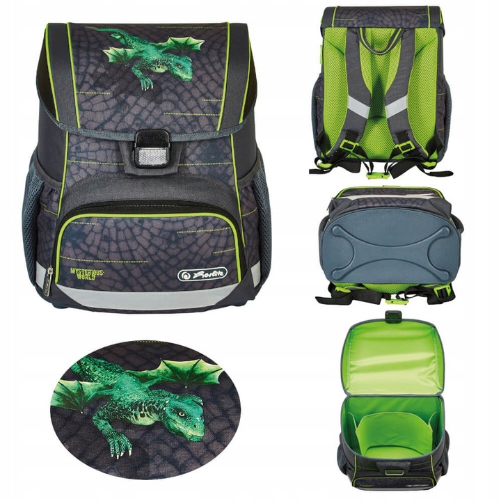 TORNISTER PLECAK SZKOLNY HERLITZ LOOP SMOK KL. 1-3