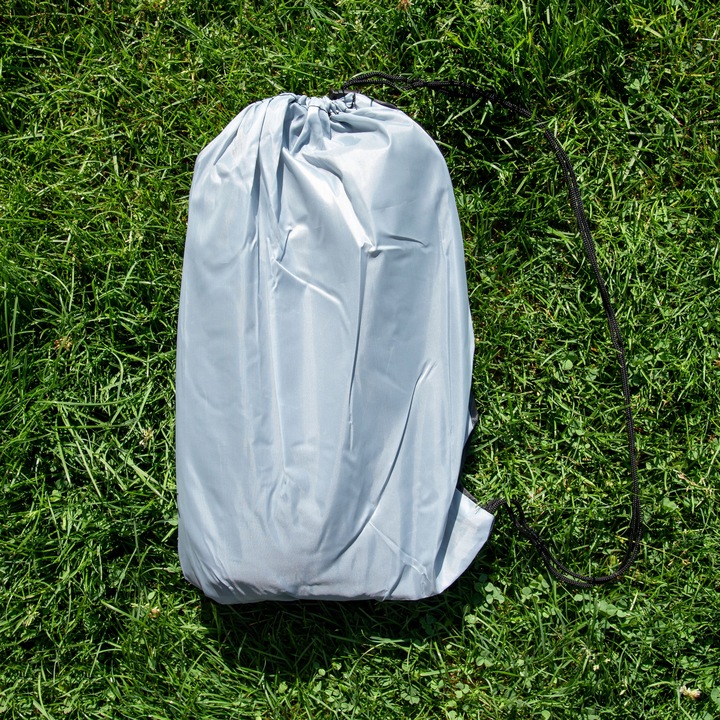 LAZY BAG Air Sofa DMUCHANA Leżak Materac Fotel Na Plażę Z ZAGŁÓWKIEM