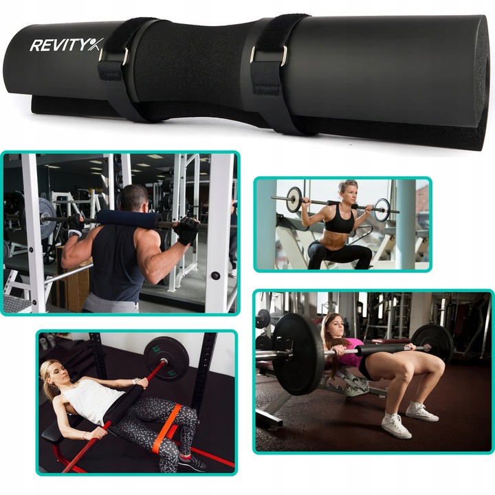 OCHRANIACZ NA SZTANGĘ GRYF PIANKOWY OSŁONA KARKU DO ĆWICZEŃ DO HIP THRUST