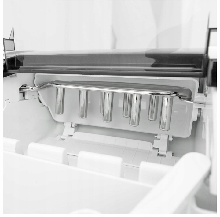 MOCNA KOSTKARKA DO LODU MASZYNA DO KOSTEK INOX S/L 12kg/dzień 240W+GRATIS