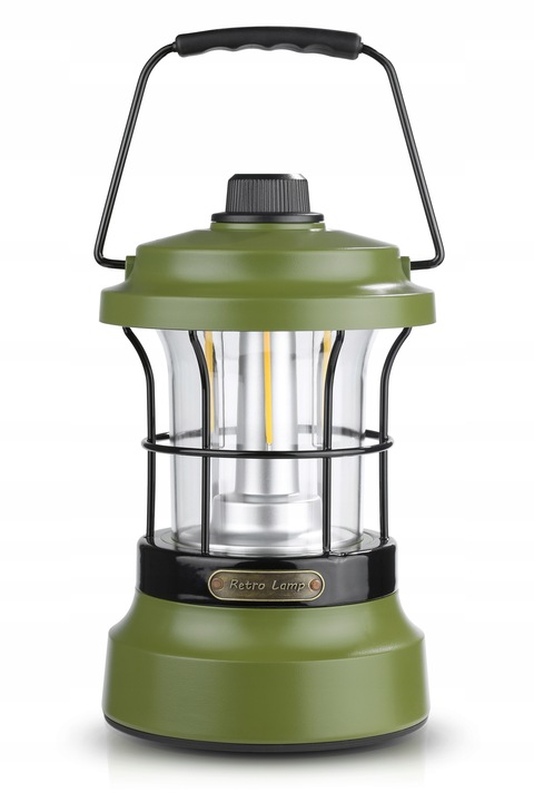 LAMPKA TURYSTYCZNA RETRO KEMPINGOWA LED POWERBANK