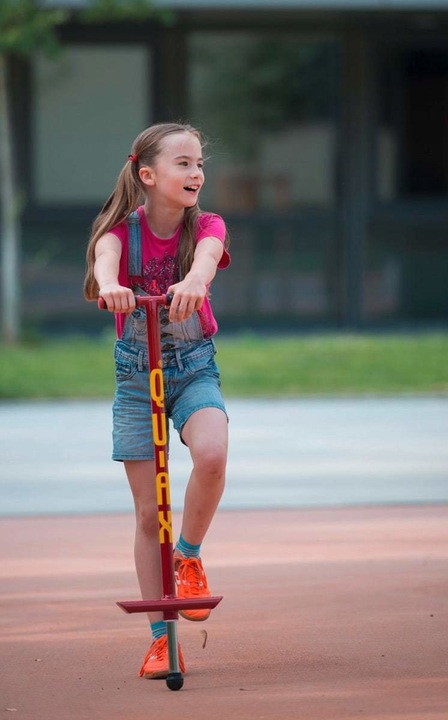 POGO SKOCZEK drążek QU-AX markowy mocny 30kg