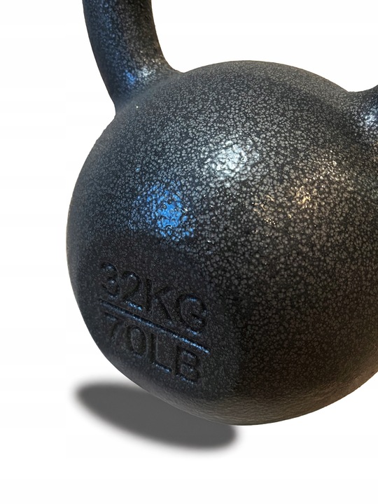 Kettlebelle kettel 32kg kettle żeliwny kula żeliwna