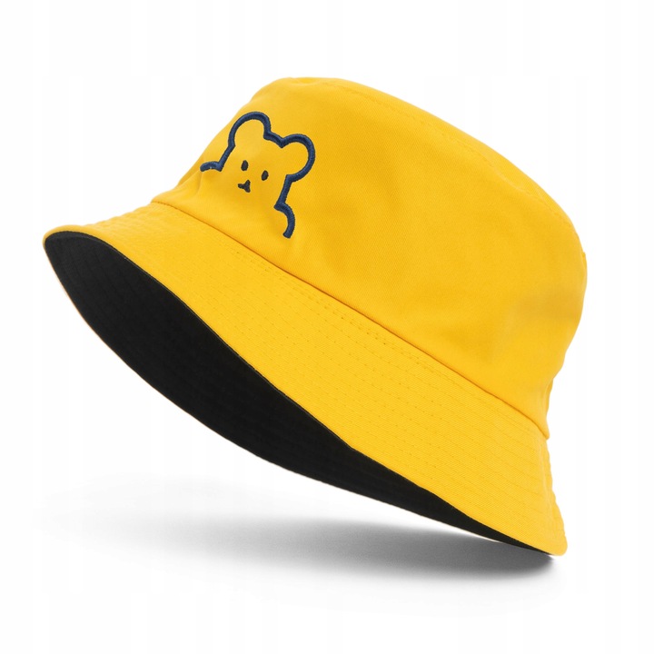 Kapelusz Dzieci Rybacki Bucket Hat Lato Dwustronny