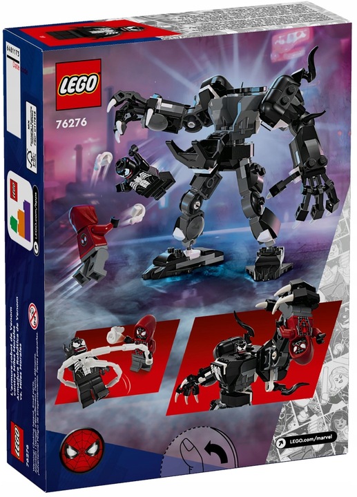 LEGO Super Heroes 76276 Mechaniczna zbroja Venoma vs. Miles Morales