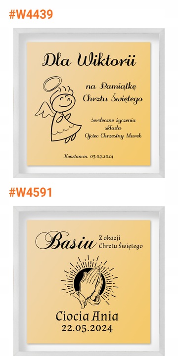 Złoty Łańcuszek Krzyżyk 585 Prezent Chrzest Pamiątka Chrztu Chłopca GRAWER