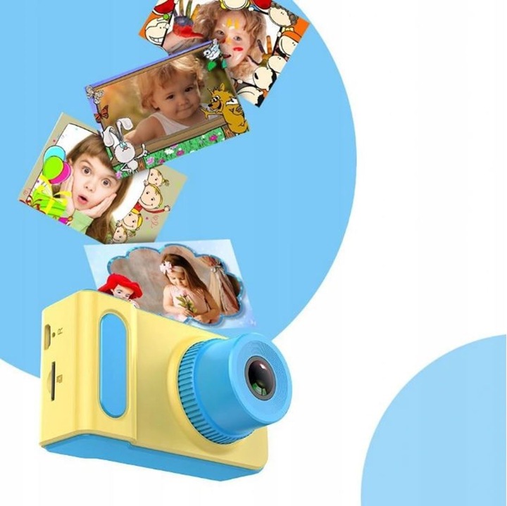 APARAT CYFROWY KAMERA DLA DZIECI HD 1080p + GRY