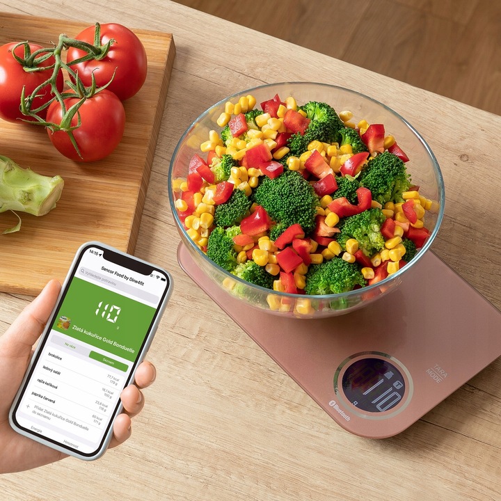 Inteligentna Waga kuchenna z Bluetooth Sencor 5kg
