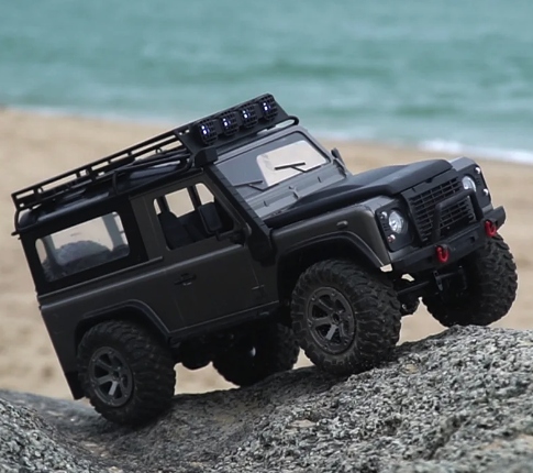 JEEP RC CYWILNY ZDALNIE STEROWANY POJAZD SAMOCHÓD CZARNY