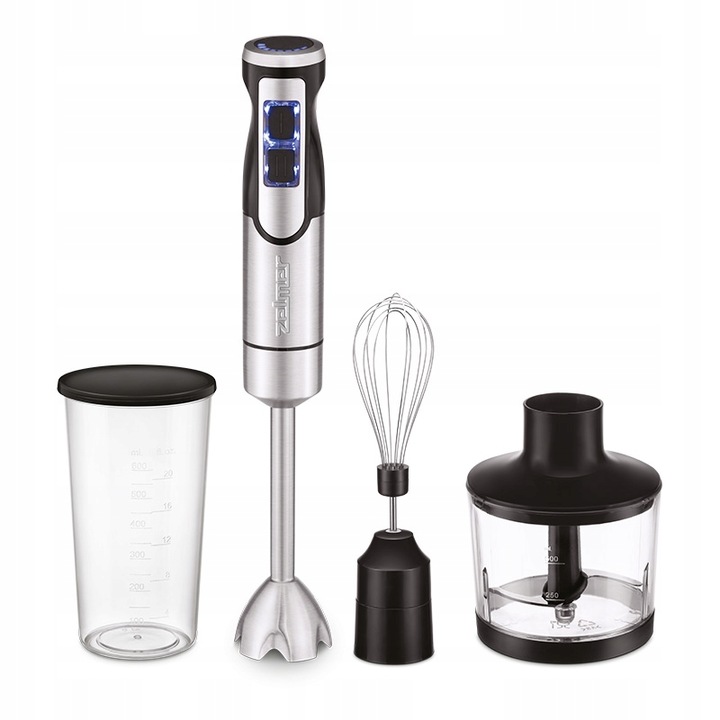 BLENDER RĘCZNY ZELMER ZHB6000 1500W TURBO ROZDRABNIACZ TRZEPACZKA