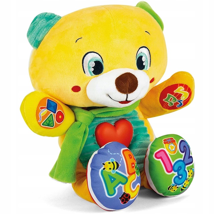 Zabawka dla dzieci pluszak Interaktywny Misiek Lelek 2.0 Clementoni