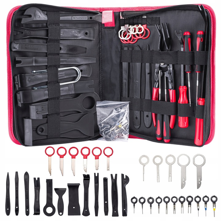 ŚCIĄGACZE DO TAPICERKI ZESTAW ŚCIĄGACZY 43EL ŁYŻKI