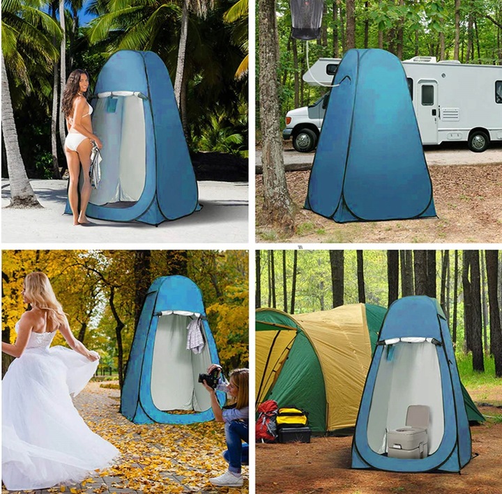 NAMIOT TURYSTYCZNY KEMPINGOWY WC PRZEBIERALNIA TOALETA PRYSZNIC WC