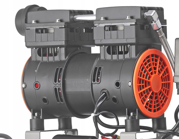 KOMPRESOR BEZOLEJOWY SPRĘŻARKA SEPARATOR 50L CICHY 60dB Majster Polska 0064