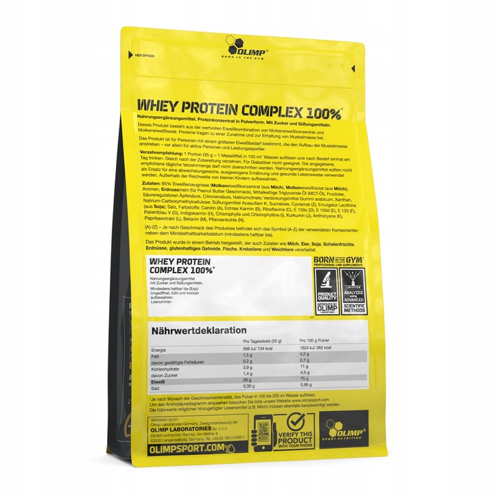 OLIMP ZESTAW ODŻYWEK KREATYNA MONOHYDRAT WITAMINY MINERAŁY BIAŁKO WHEY WPC