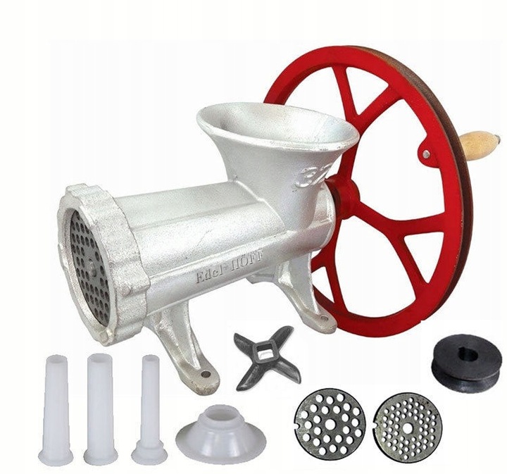 Maszynka ręczna do mięsa #22 z kołem Edelhoff