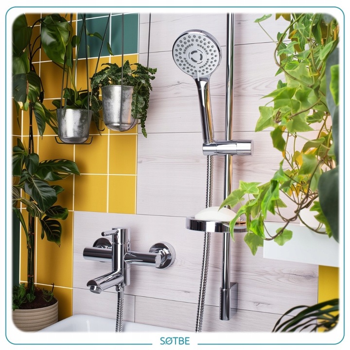 Prysznicowa słuchawka 3 funkcje Anti calc Wodooszczędna Wysokie ciśnienie