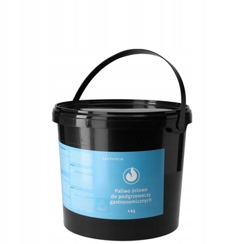 PALIWO ŻELOWE DO PODGRZEWACZY GASTRONOMICZNYCH 4 KG TECHNICA