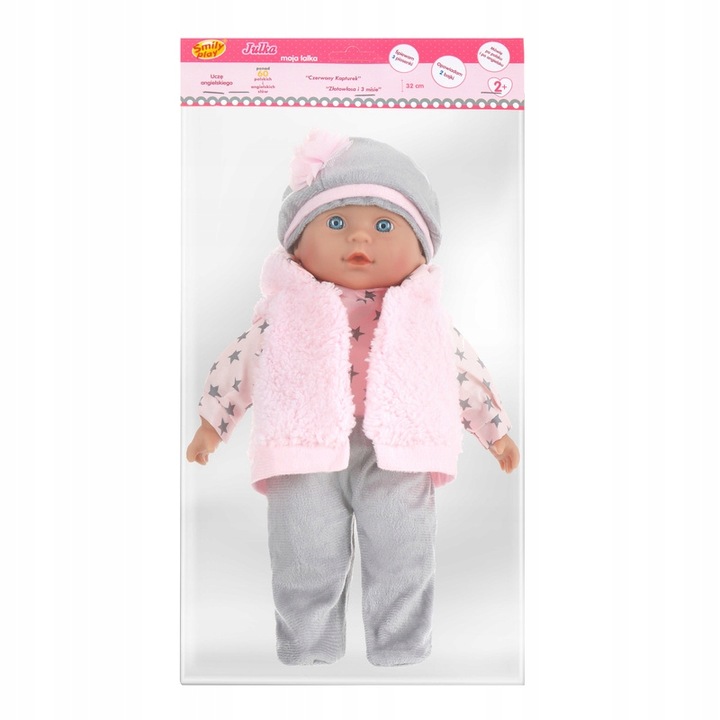 Lalka Julka Bobas uczy śpiewa opowiada Smily Play