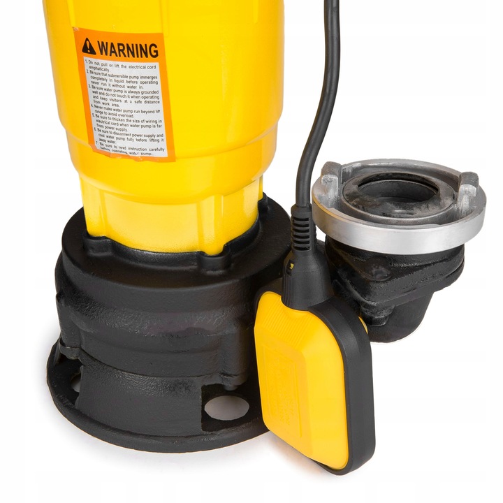 POMPA DO WODY BRUDNEJ SZAMBA z ROZDRABNIACZEM PŁYWAK 25000 l/h MŁYNEK