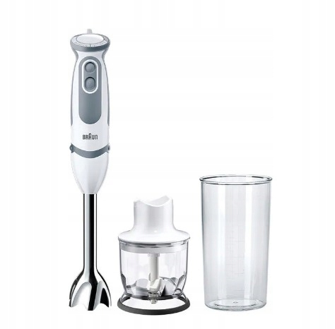 Blender ręczny Braun Multi Quick 5 MQ5220WH 1000W Vario Rozdrabniacz +600ml